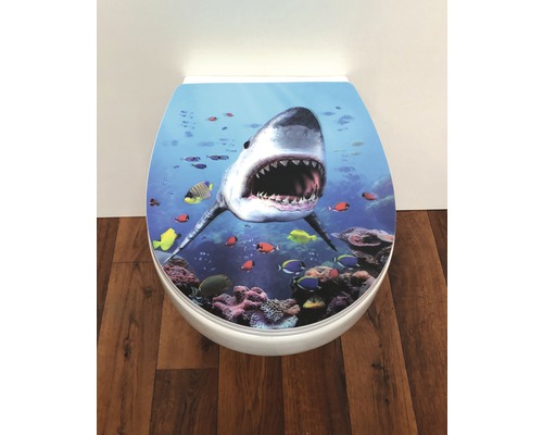 Trento Hai 3D toiletzitting met soft-close mechanisme