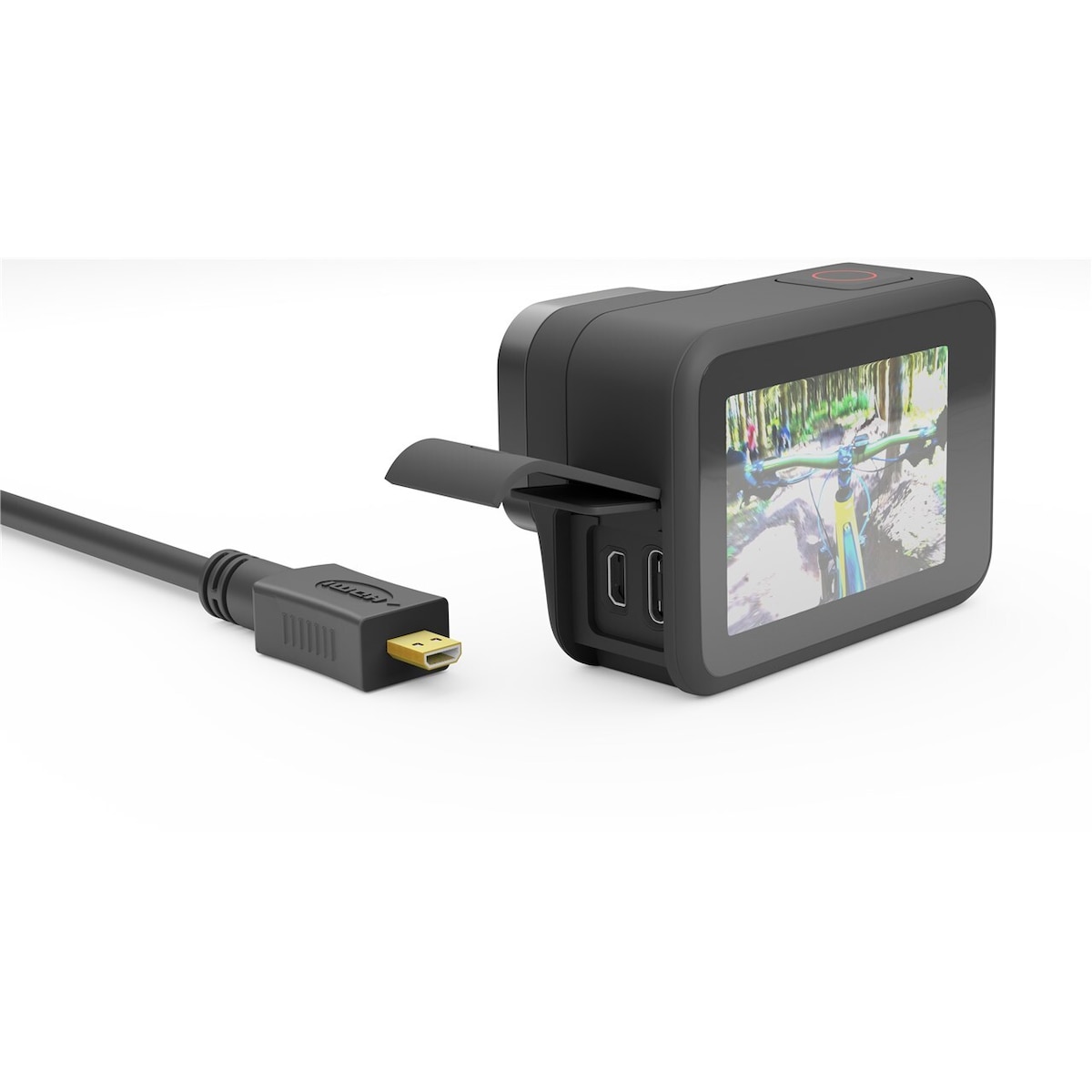 Goobay Høyhastighets HDMI™-kabel med Ethernet (mikro, 4K 60 Hz)