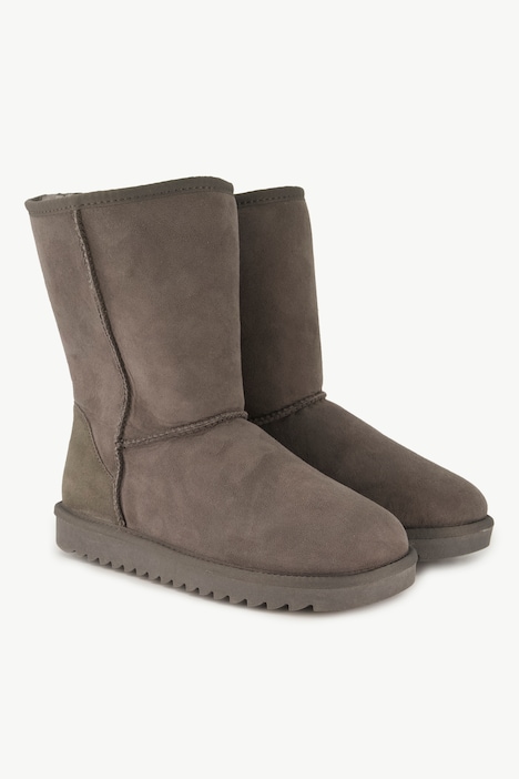 Ara Lammfell-Boots, Veloursleder, Weite H