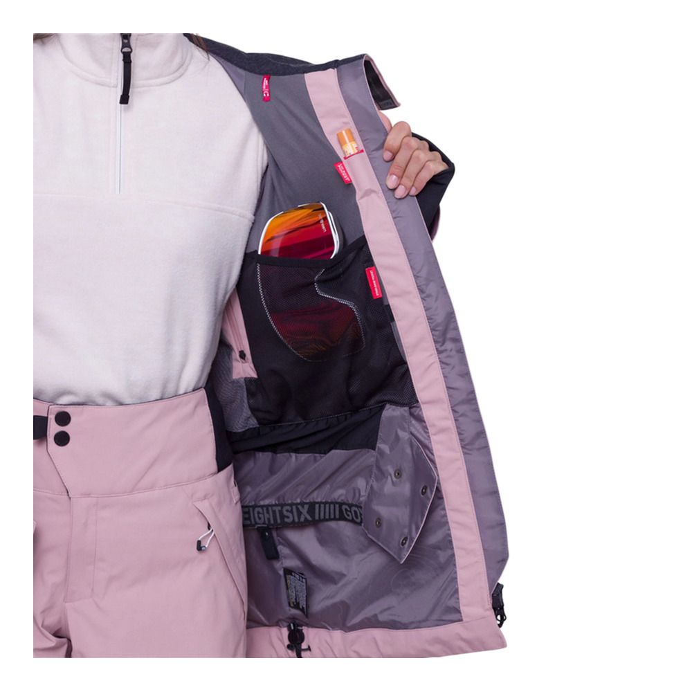 686 GORE-TEX SKYLINE - Veste ski Femme dusty mauve