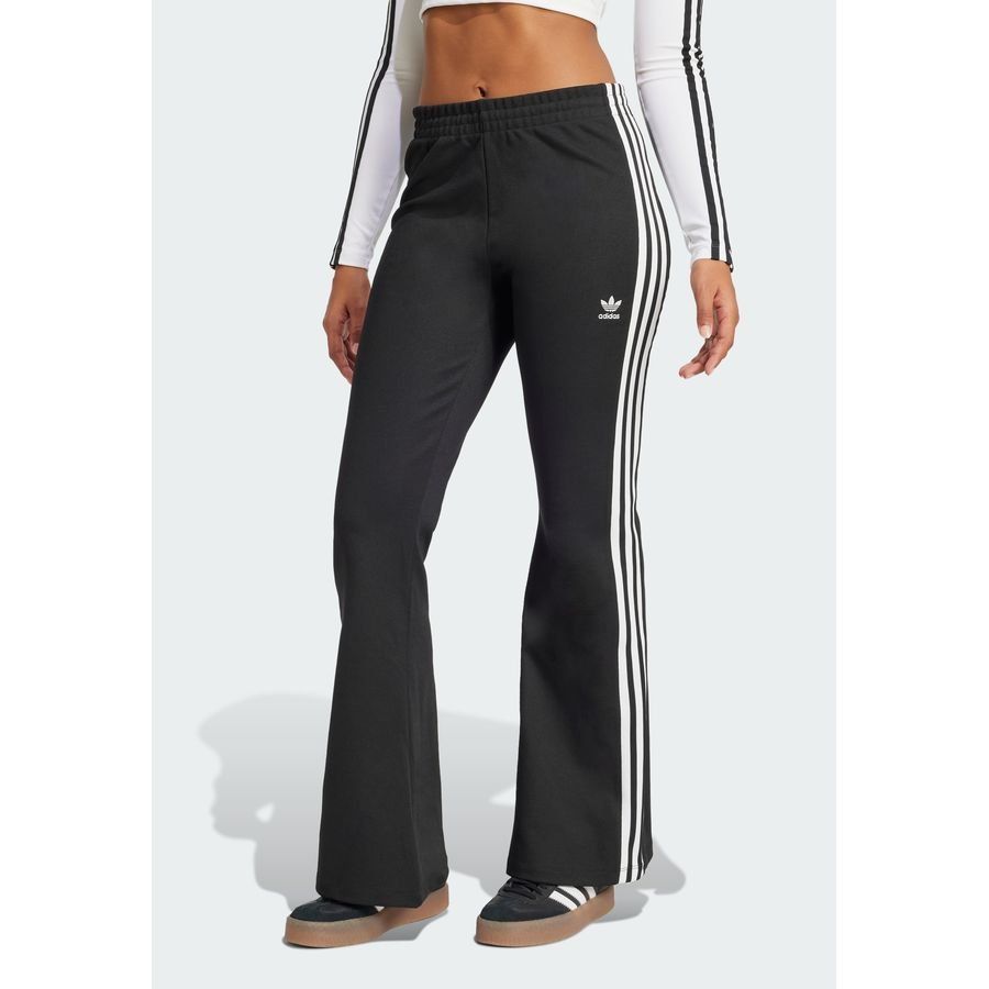 Adidas Original Pantalon de survêtement évasé 3 bandes Adicolor