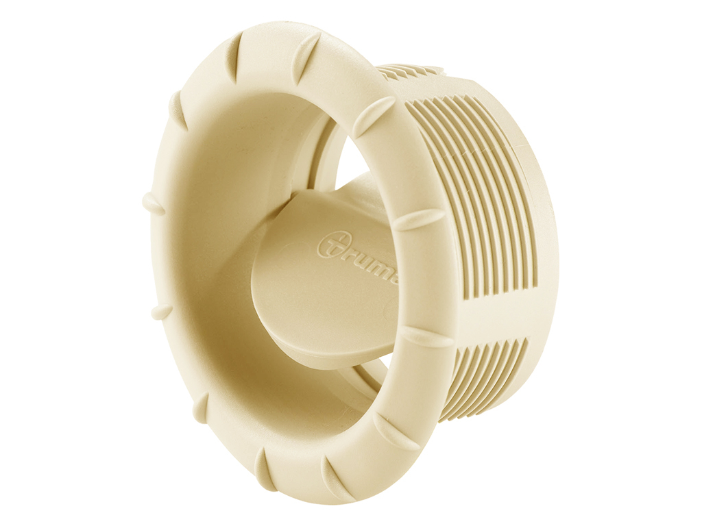 Truma EN eindrooster met draaibare klep - beige