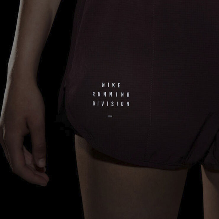 Nike Dri Fit Run Division Tempo Luxe Lobeshorts Rød