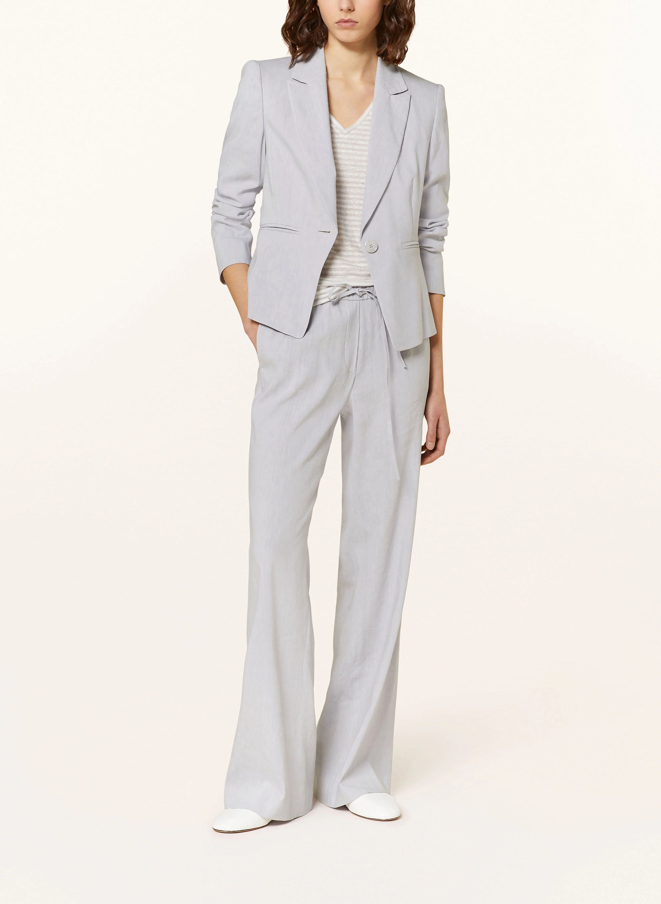 LUISA CERANO Blazer mit Leinen