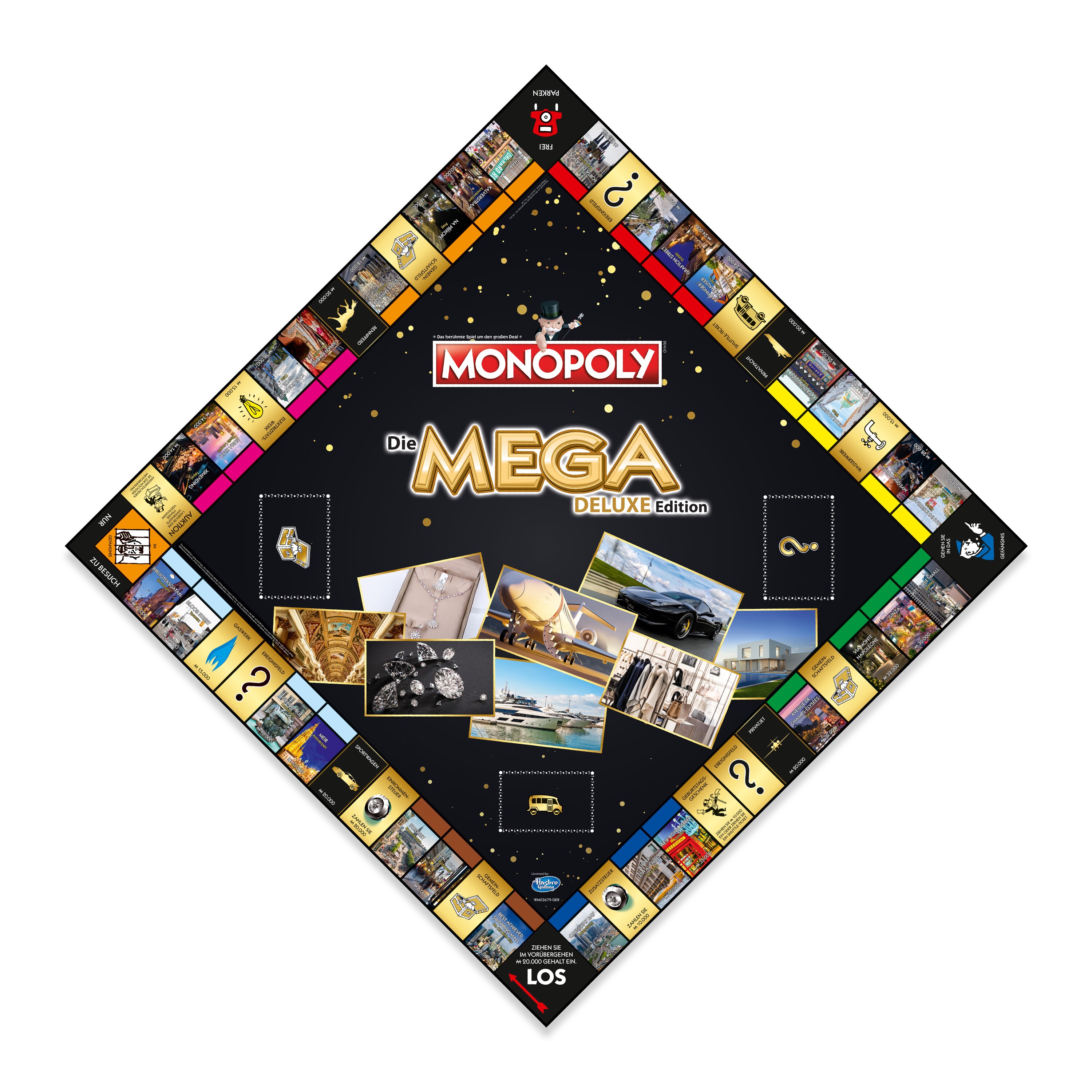Monopoly - Mega Deluxe Edition Luxus Brettspiel Spiel Gesellschaftsspiel