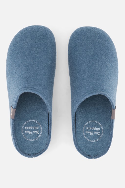 Toni Pons Pantoffels Mona blauw Vilt