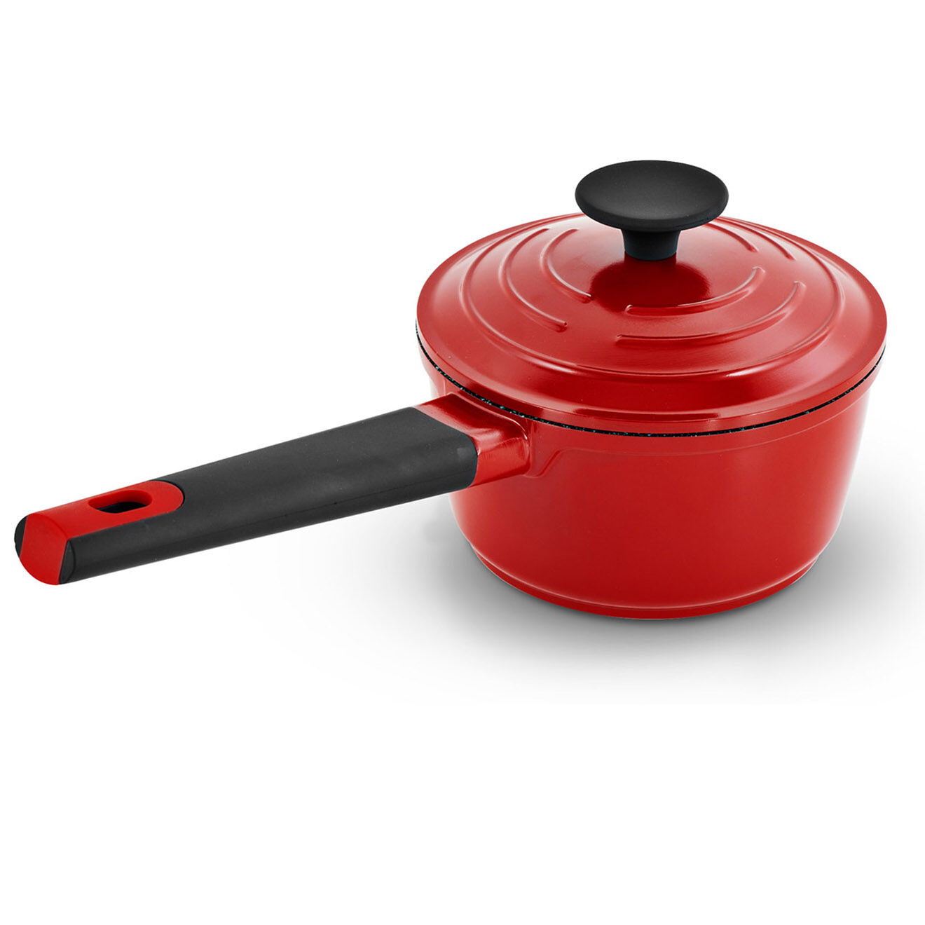Kitchencook Casserole en fonte d'aluminium rouge - D.16 cm