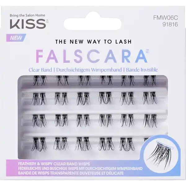 Falscara Eyelash Multipack - Clear band
