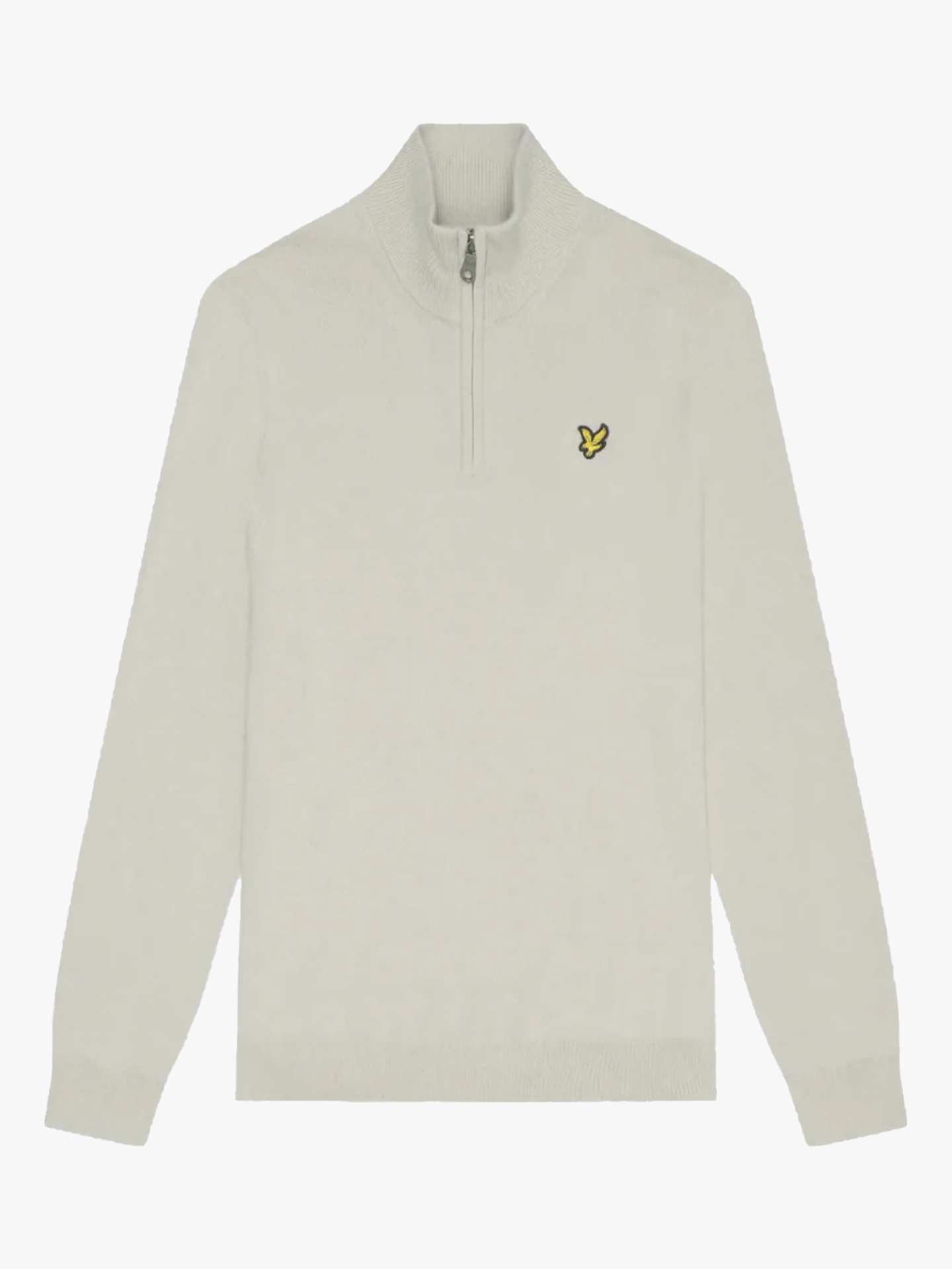 Cotton Merino Quarter Zip Jumper