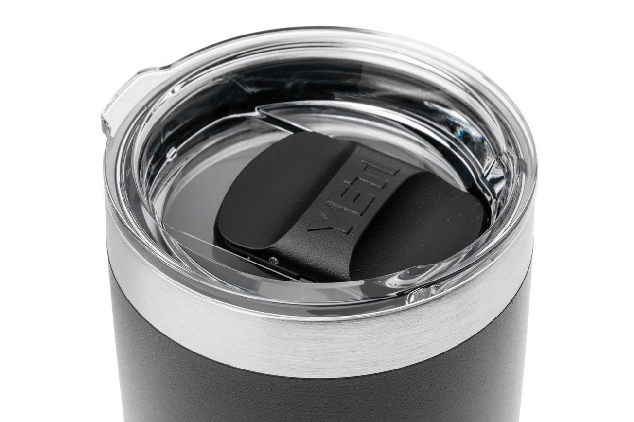 Yeti Rambler Tumbler Cup 10oz Mag Slider Lid, Black, thermosbeker met deksel, 295 ml