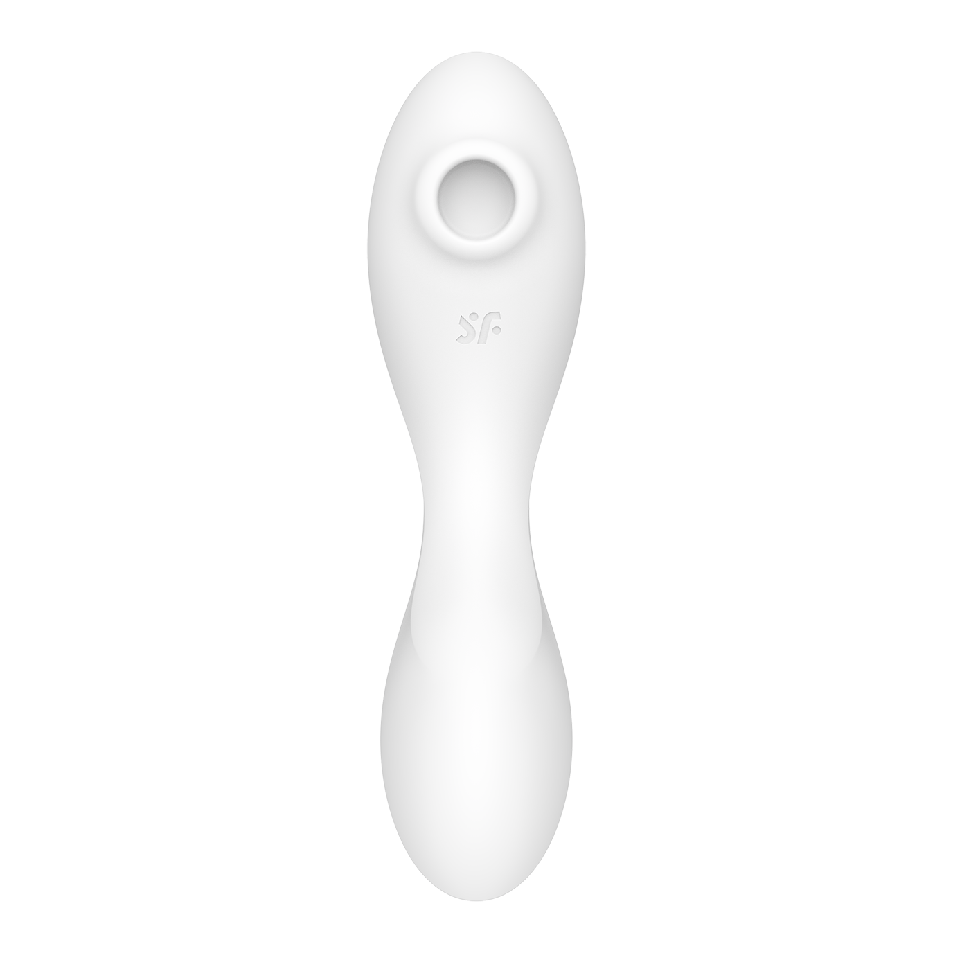 Curvy Trinity 5  Druckwellen Vibrator mit App Steuerung   Bluetooth (4061504036557) - Weiss