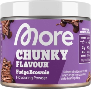 More Nutrition Chunky Flavour Fudge Brownie, 90 g