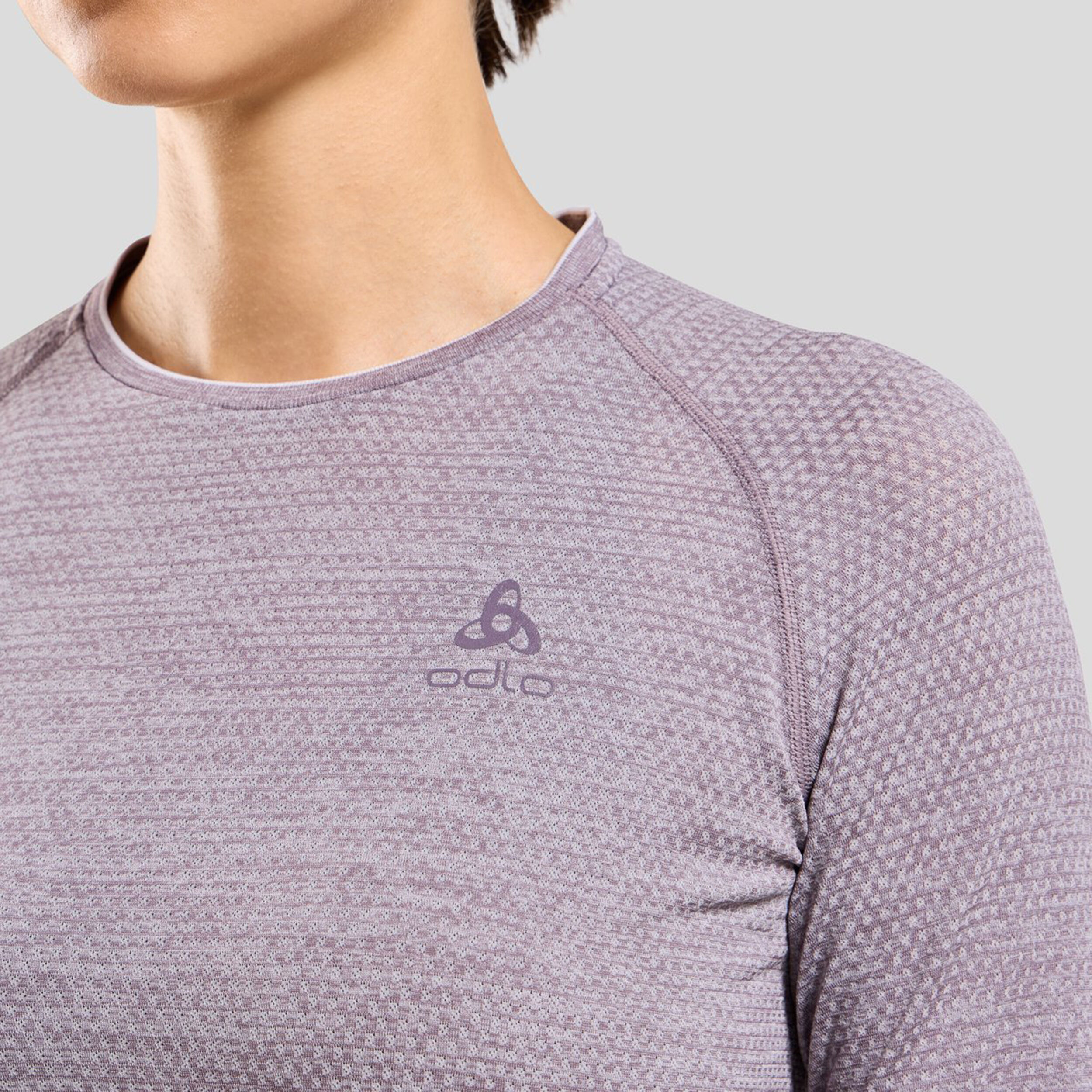 Odlo Essential Seamless Haut Manches Longues Femmes - Gris