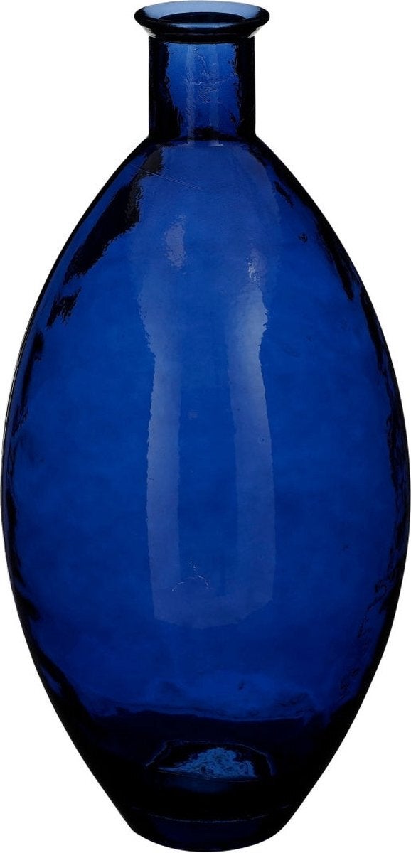 Mica Decorations vaas Qin blauw D 29 H 59 cm