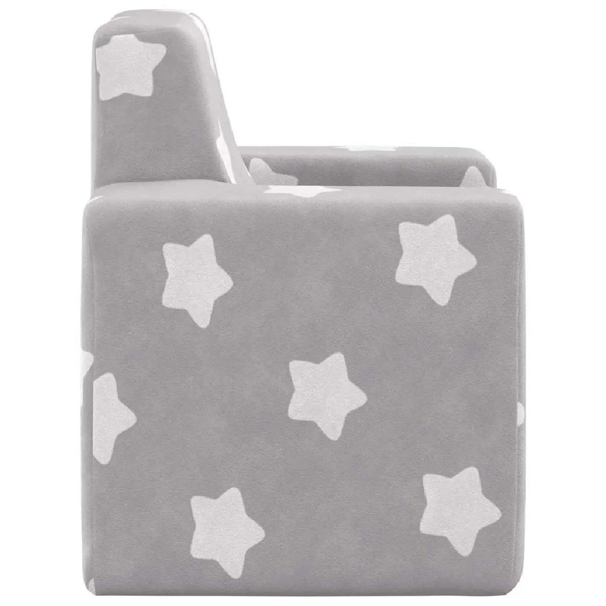 vidaXL Canapé enfant - Gris clair