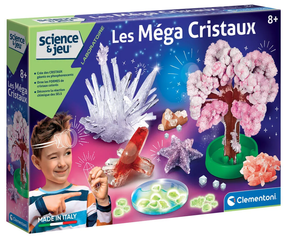 SCIENCE & JEU - LES MEGA CRISTAUX