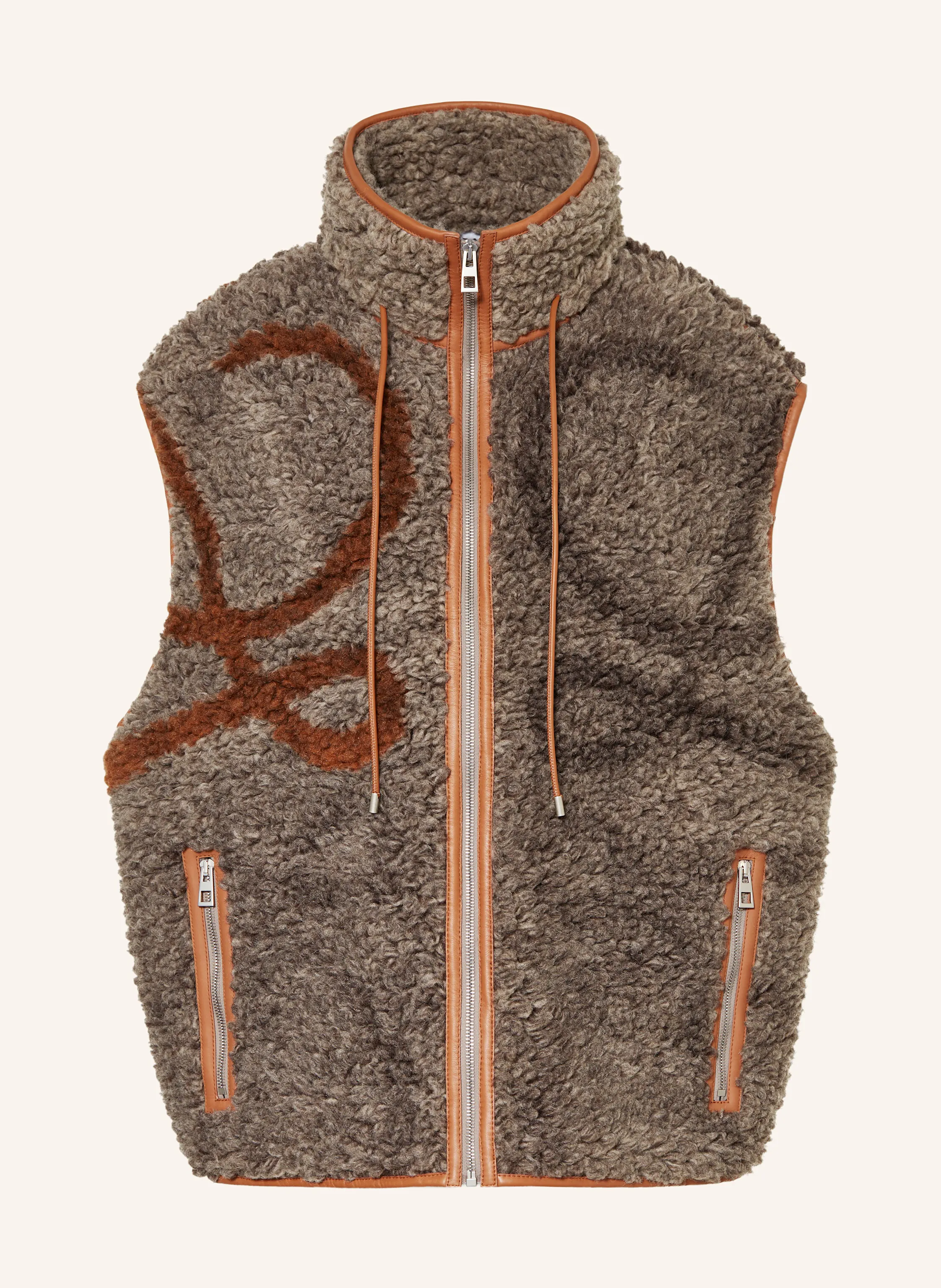 LOEWE Teddyfell-Weste ANAGRAM