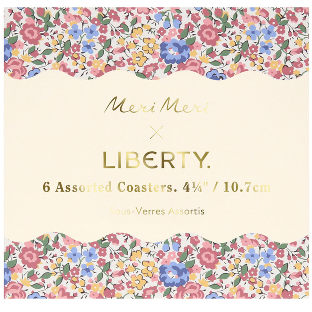 Meri meri onderzetters liberty - 6st