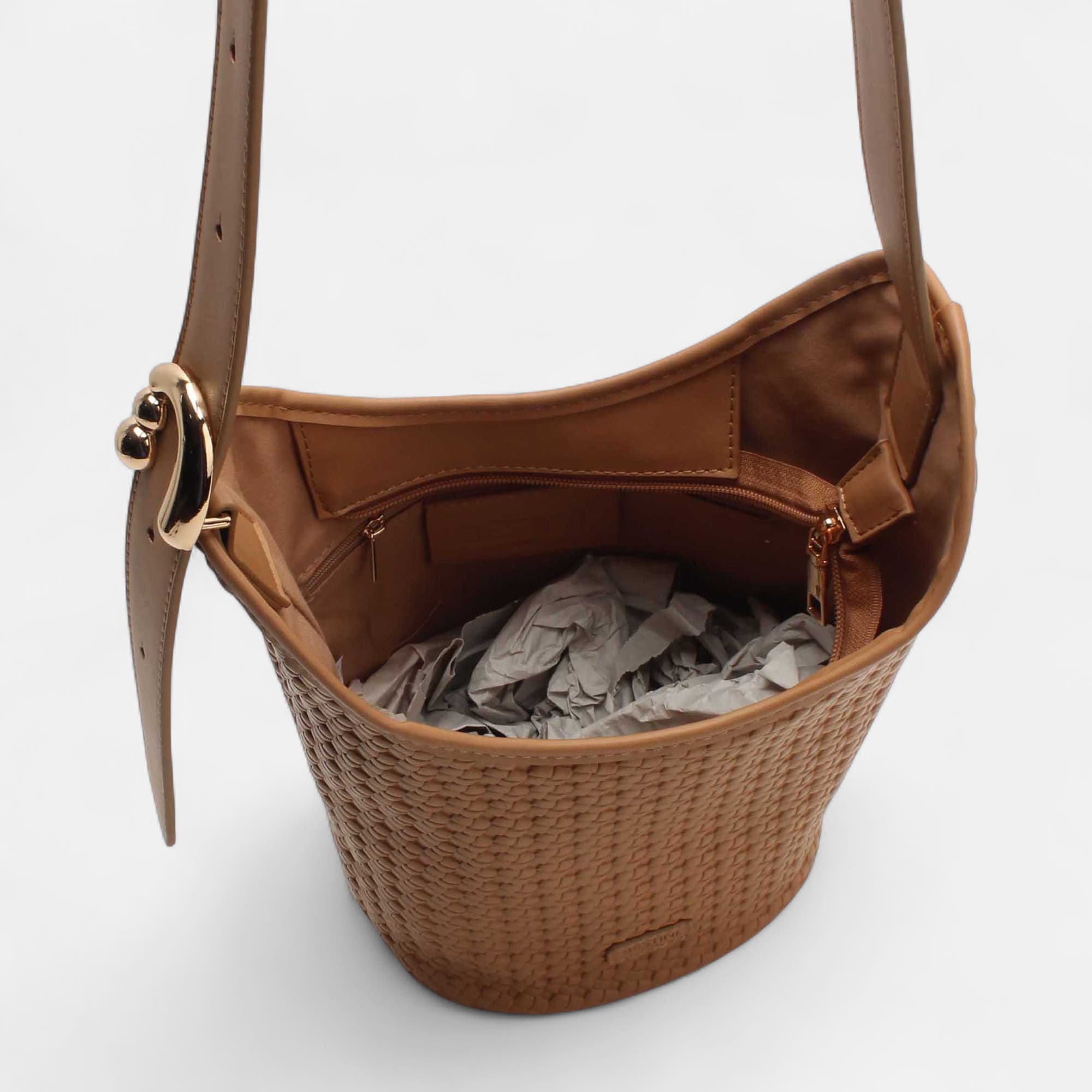 Sac à main camel