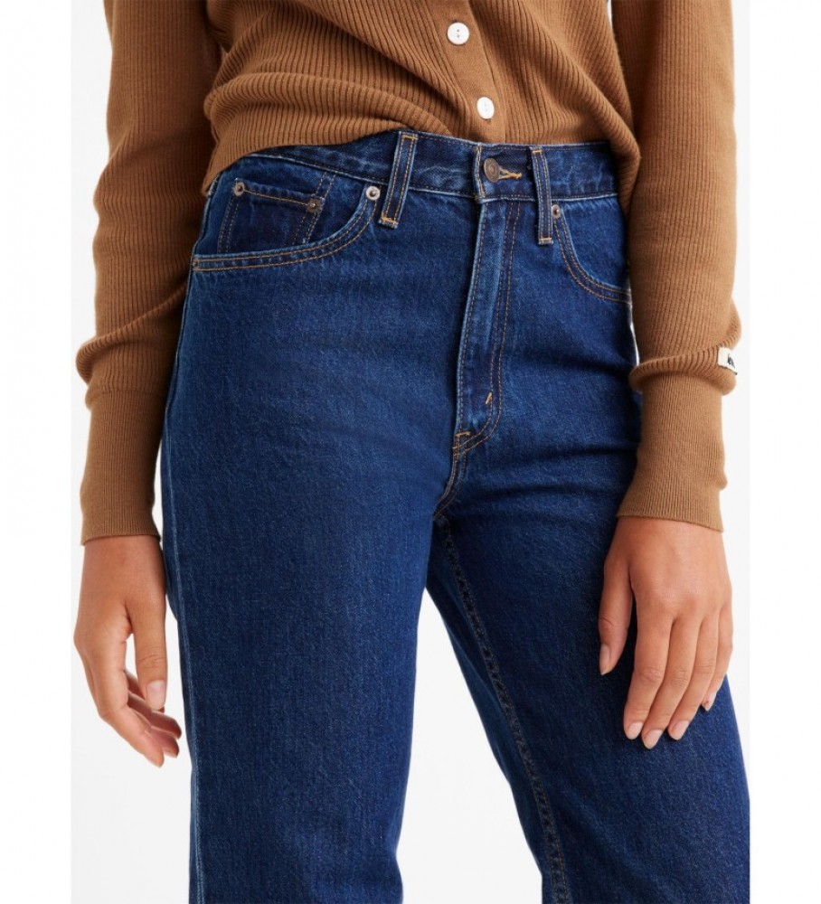 Calça jeans Levi's Mom azul anos 80