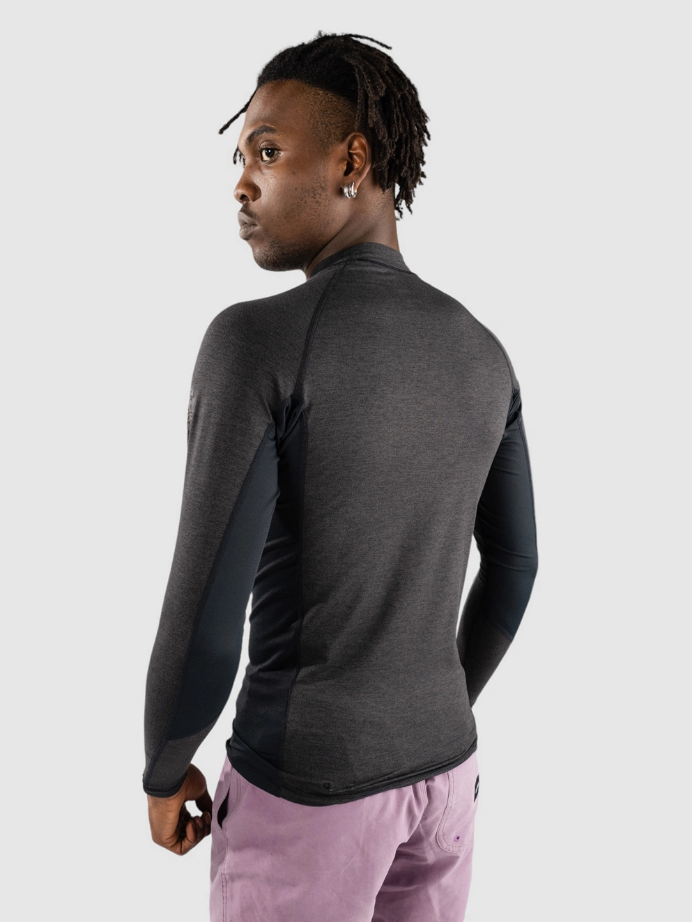 Rip Curl Dawn Patrol Upf Perf Longsleeve Lycra black marled