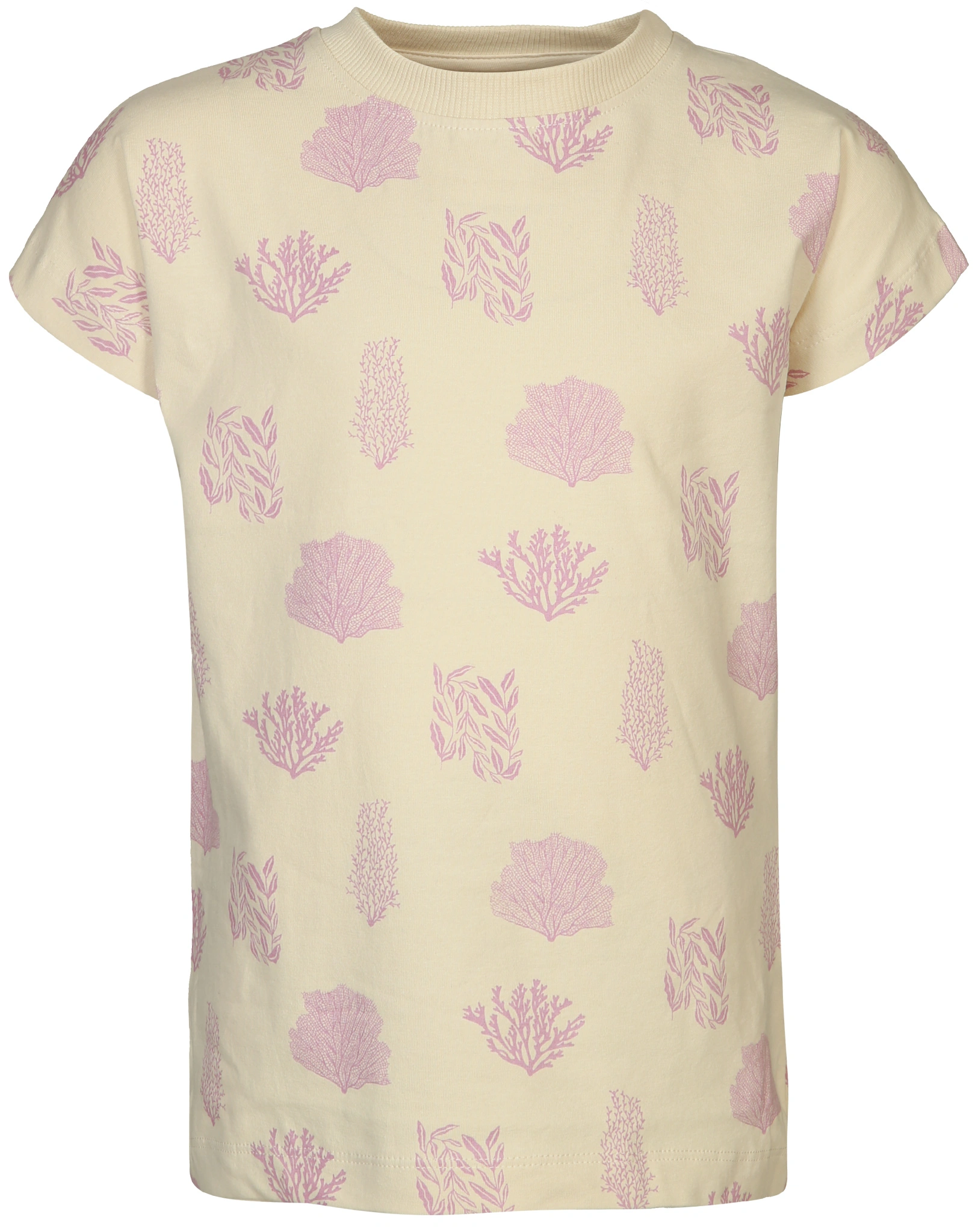 T-Shirt TREE AOP in bone white