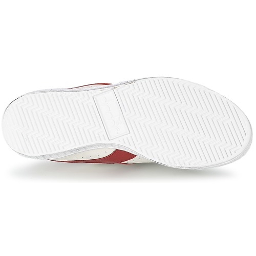 Diadora - GAME L LOW WAXED - Blanc / Rouge