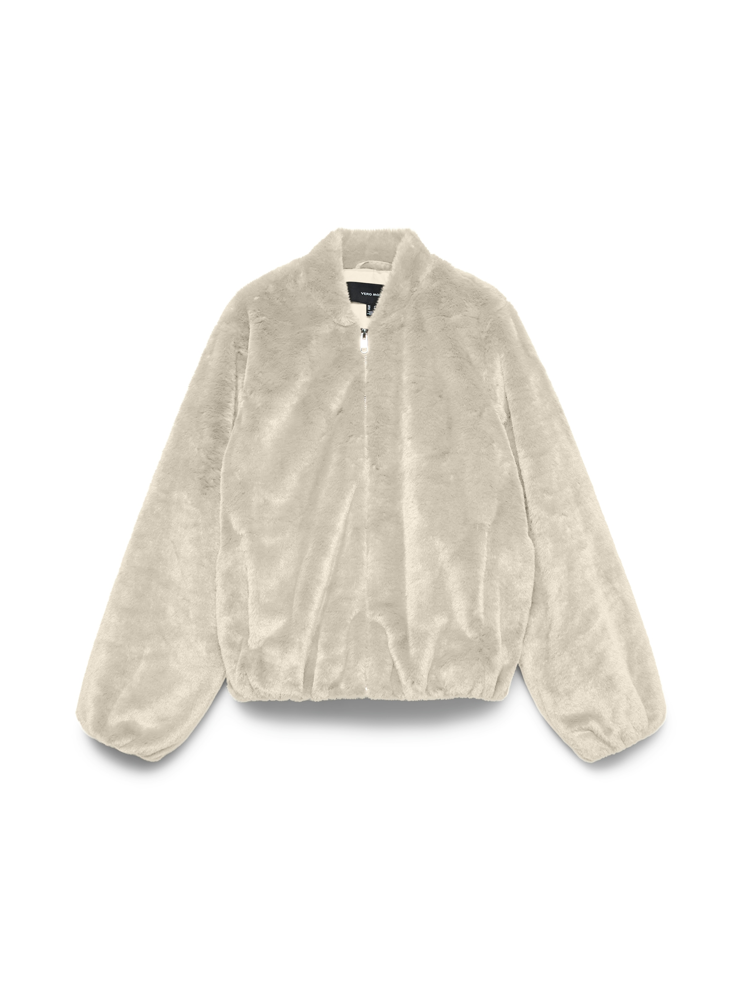 Vero Moda Fellimitatjacke »VMSONJALIGA SHORT JACKET GA BOO« ohne Kapuze