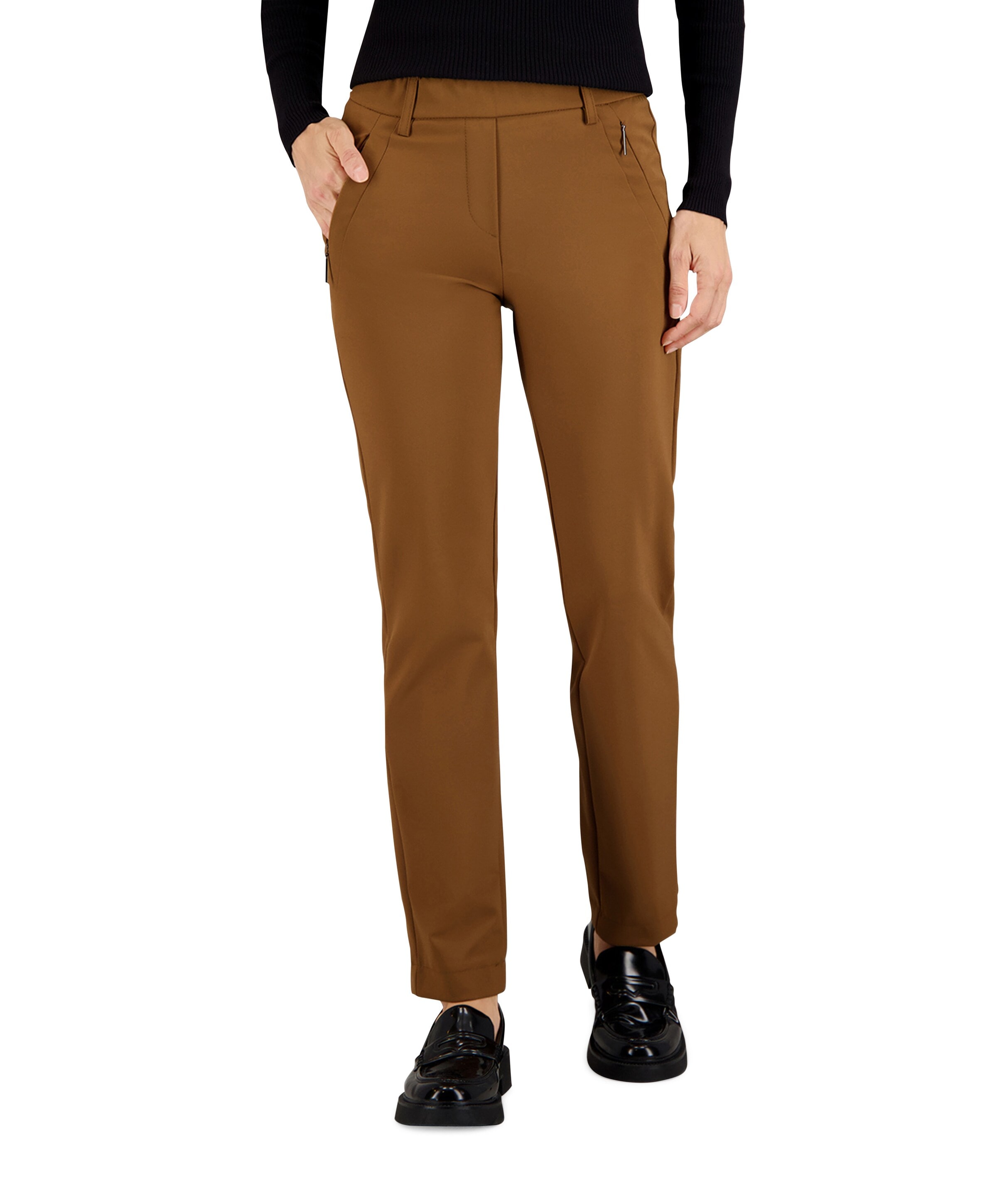 Gardeur Pull On Slim dames broek bruin