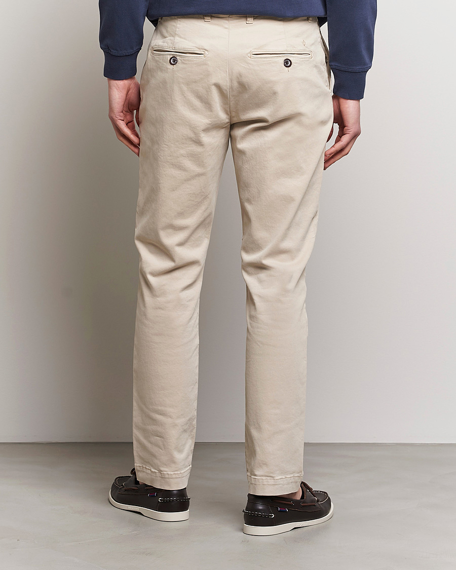 Morris Jeffrey Brushed Chinos Khaki