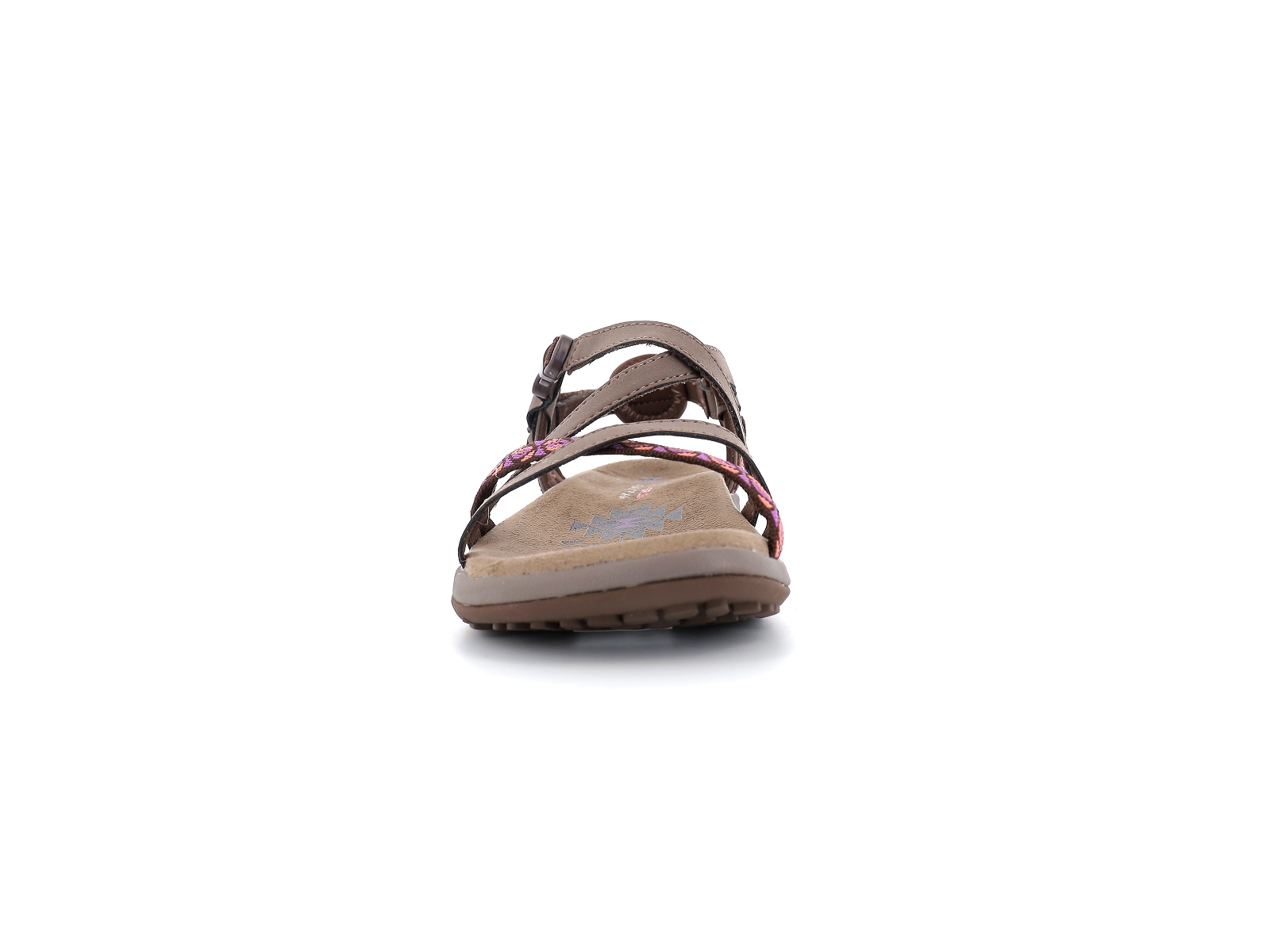 Skechers-REGGAE SLIM VACAY Cuir Chocolat