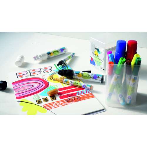 KREUL Triton Acrylic Marker XXL edge Powerpack