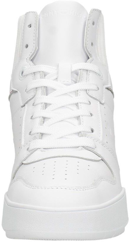 Tommy Hilfiger High Cut Seasonal Basket Sneaker wit