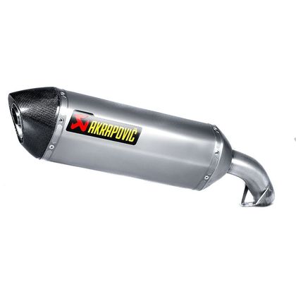 Silencieux Akrapovic Titane embout carbone
