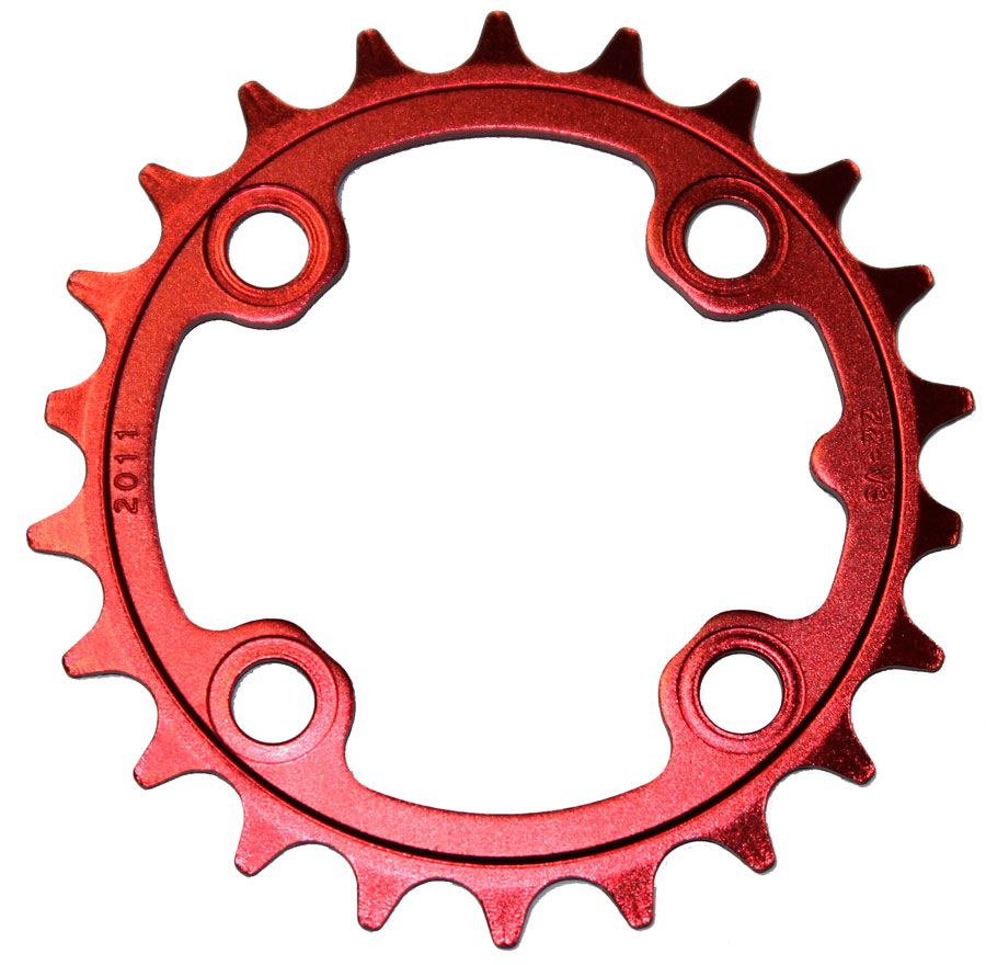 Truvativ Kettenblatt MTB 22T 64mm Alu redwin - rot kaufen | Bike-Discount