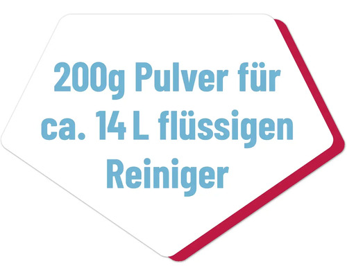 RAKKUUN Badkamerreiniger & Kalkaanslagverwijderaar Reinigingskorrels 200 g voor 14 l reiniger