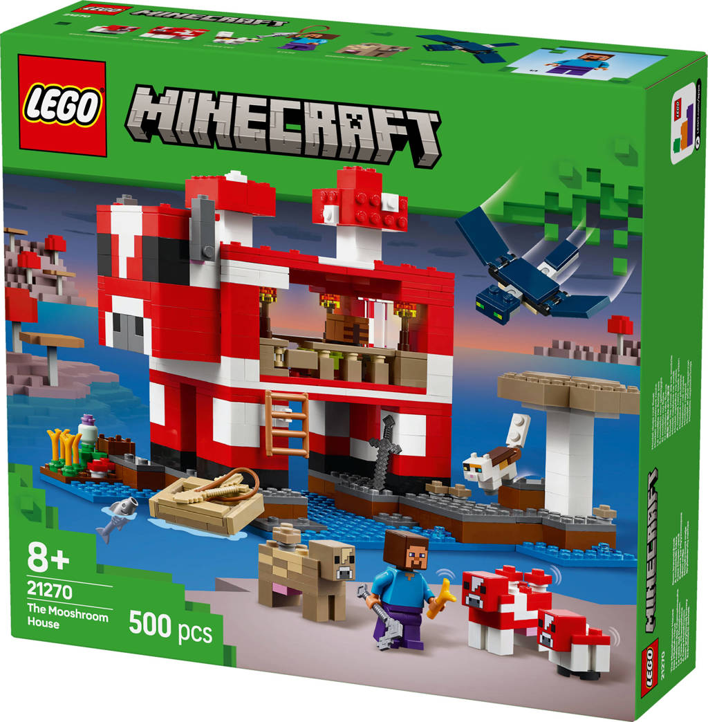 Het Mooshroom huis, gamingspeelgoed 21270