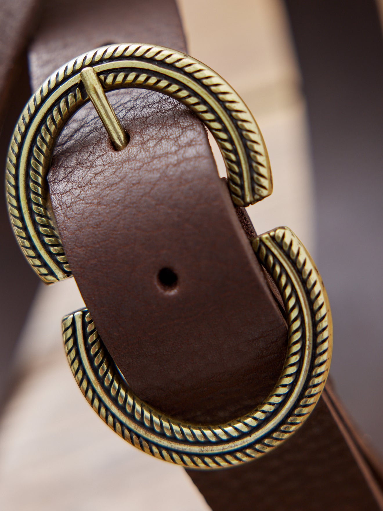 Ceinture cuir femme