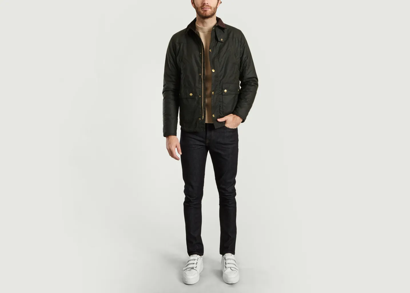 Reelin Wax Jacket Barbour