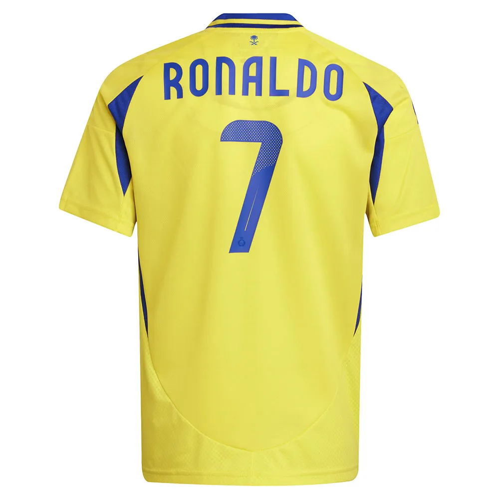adidas Al Nassr FC 24/25 Ronaldo Heim Junior-Kurzarm-T-Shirt