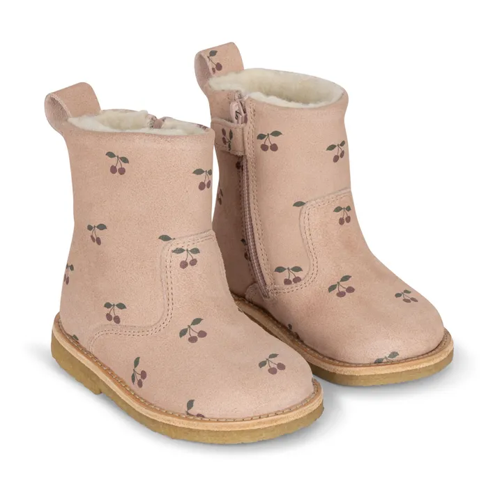 Konges Sløjd Boots Fourées Pippi Pull | Rose pâle