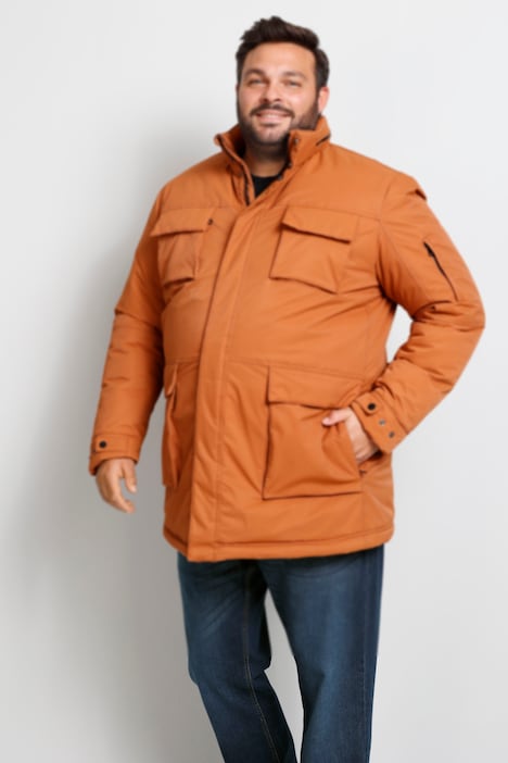Boston Park Jacke, Bauchfit, Stehkragen, Zipper, bis 82