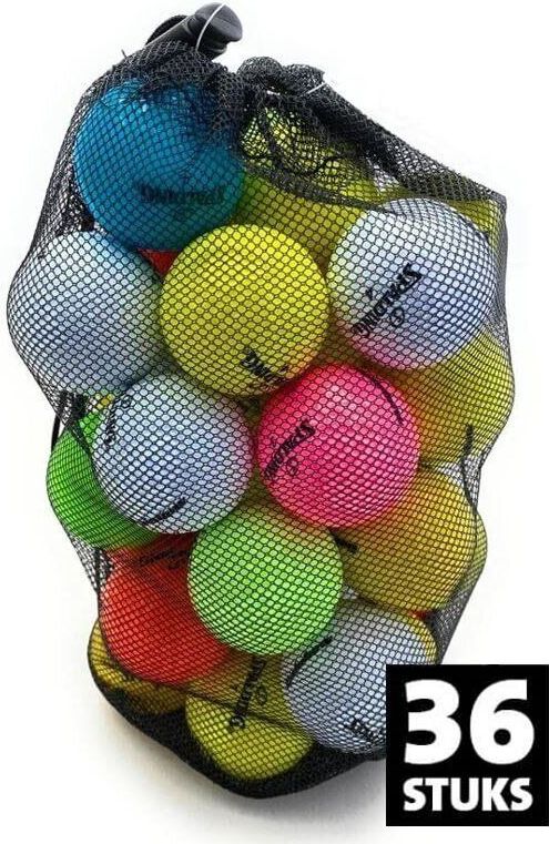 Spalding - RAINBOW 36-PACK - Golfballen