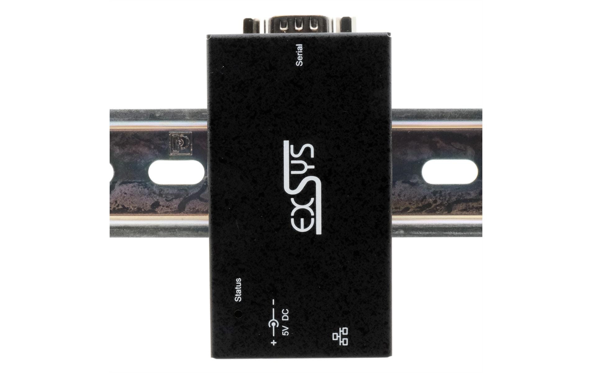 Serieller Geräteserver EX-6111-2PoE 1-Port-RS-232<br>Ethernet PoE zu 1x RS-232 port, inkl. 5V/4A Netzteil