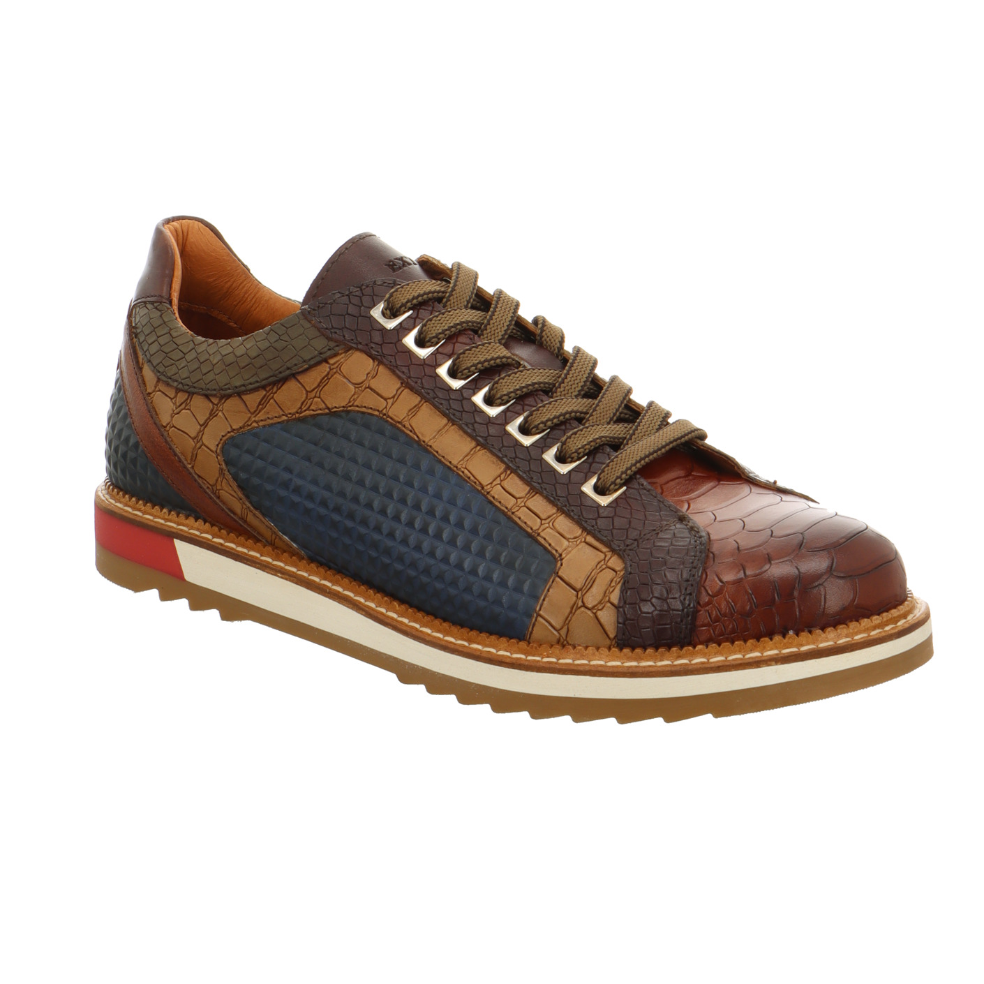 Schnürschuh braun