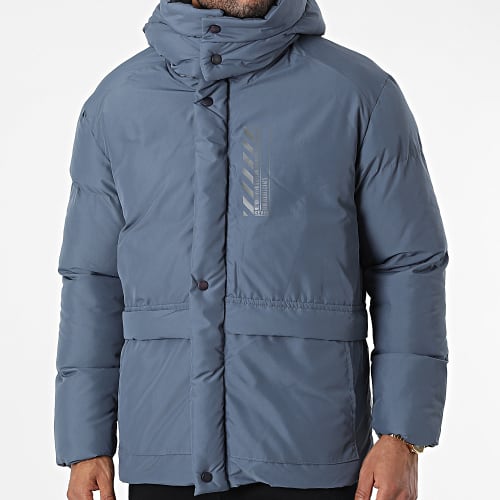 Doudoune Capuche 210 Bleu Marine