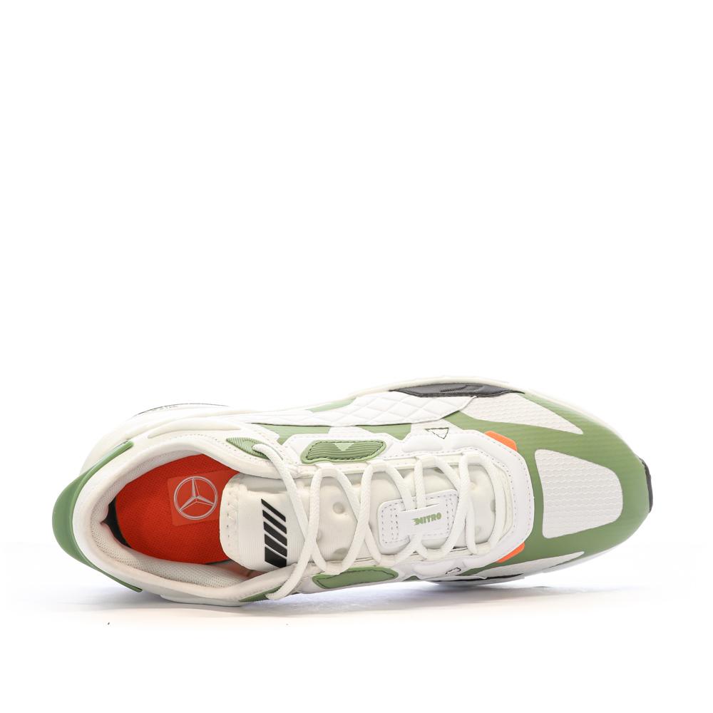 Puma Baskets Blanche/Verte Homme Puma Mapf1 Extent Nit