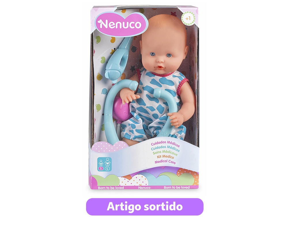 BONECO MEU PEQUENO NENUCO CUIDADOS MEDICOS MODELOS SORTIDOS