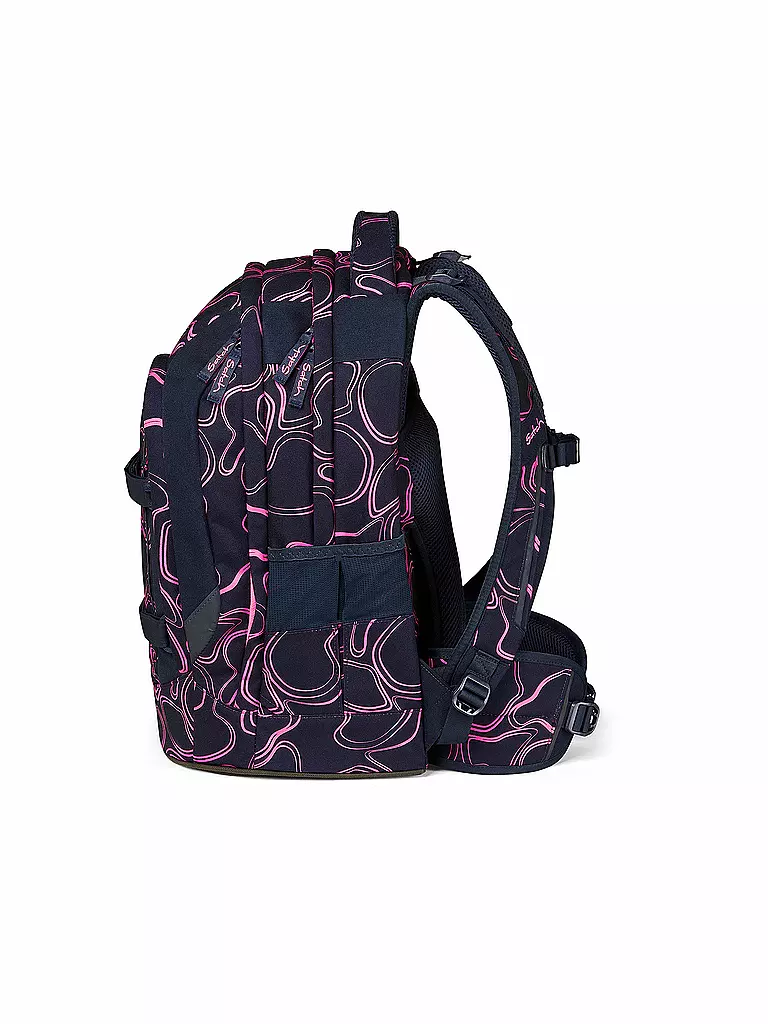 SATCH Schulrucksack Pack - Pink Supreme dunkelblau