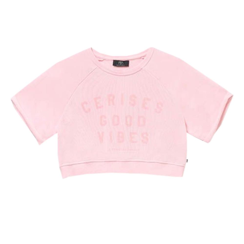 Le Temps Des Cerises Sweat Rose fille Le Temps Des Cerises Guadagi